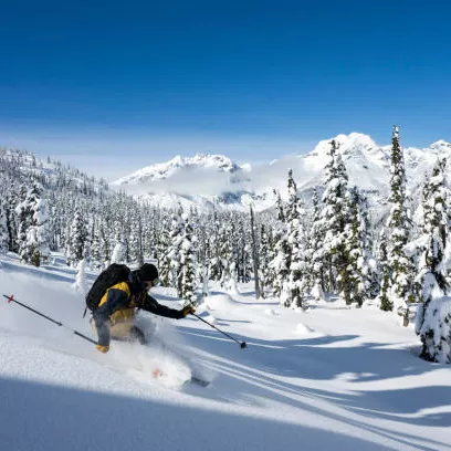 Sortie encadrée en ski hors-piste dans les Pyrénées, entre Gavarnie et Cauterets.